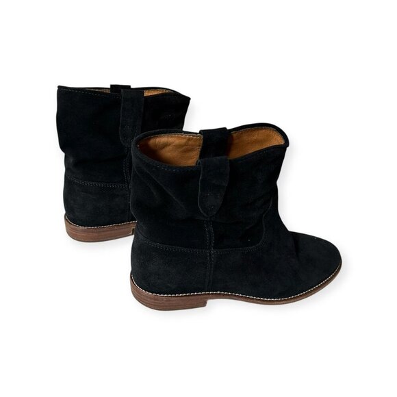 Isabelle Marant Etoile Suede Crisi boots. Size 38 EU, Black - Picture 6 of 11